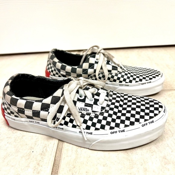 VANS Era 'Checkerboard Disarray' sneakers women’s size 7.5 platform - Picture 3 of 8